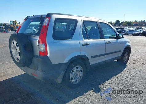 2005 Honda Cr-V Lx из США, поврежденный, VIN SHSRD68505U300606